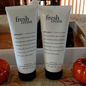 Philosophy fresh cream body lotion